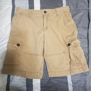 Men's Khaki Aeropostale Cargo Shorts